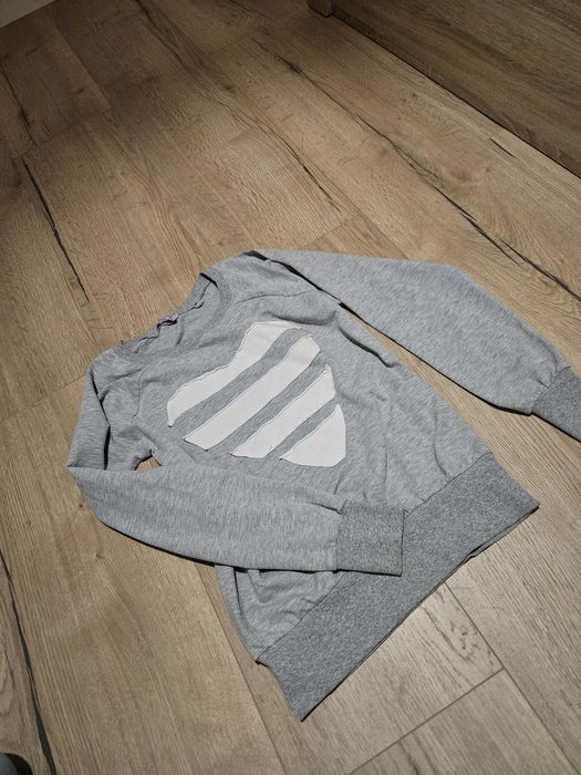 Bluza szara serduszko