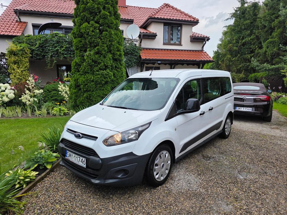 Ford Transit Connect klima 5 osobowy drzwi 2 strony Długi LONG