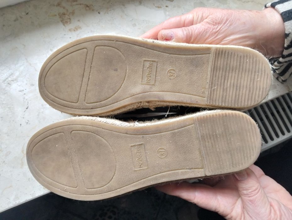 Espadryle damskie DeeZee rozm.37 na platformie