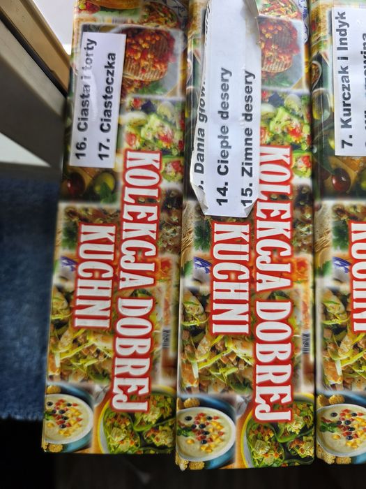 Kolekcja dobrej kuchni 9 tomów.