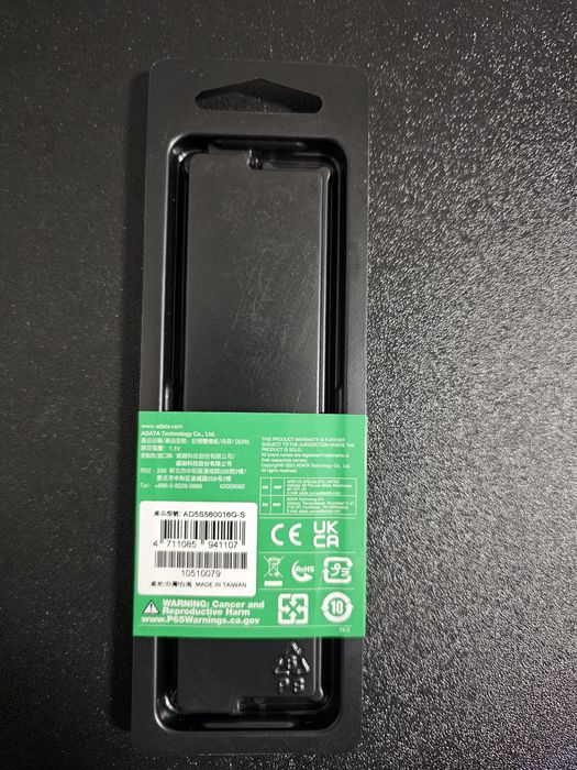 Novo ram   16 gb adata