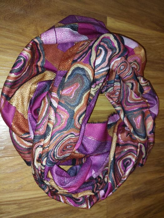 Chusta, szal z dodatkiem wełny NOWA