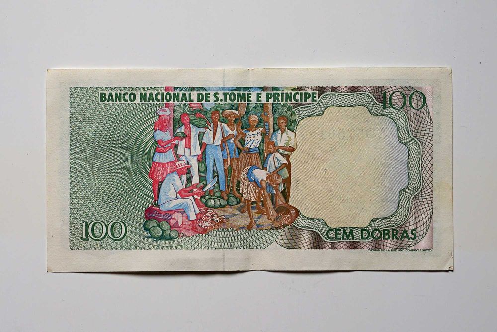 Nota 100 Dobras - 1989 S. Tomé e Príncipe