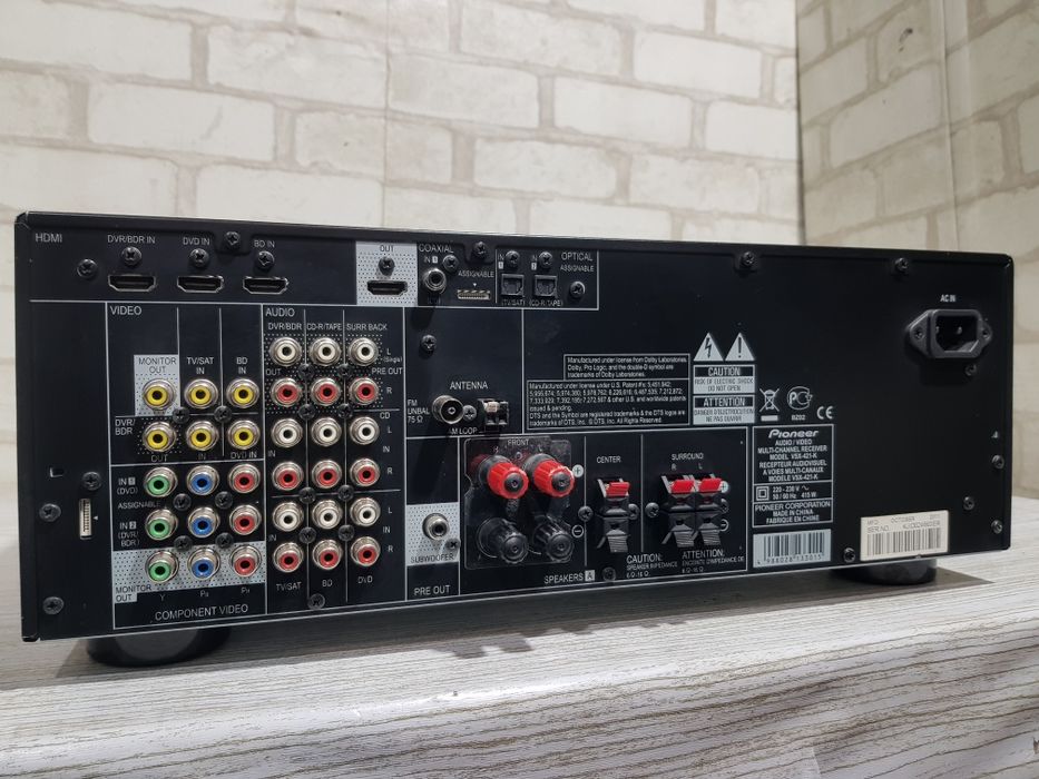 5.1 AV ресивер PIONEER VSX-421, *5x130 Вт, HDMI, б/у з Німеччини