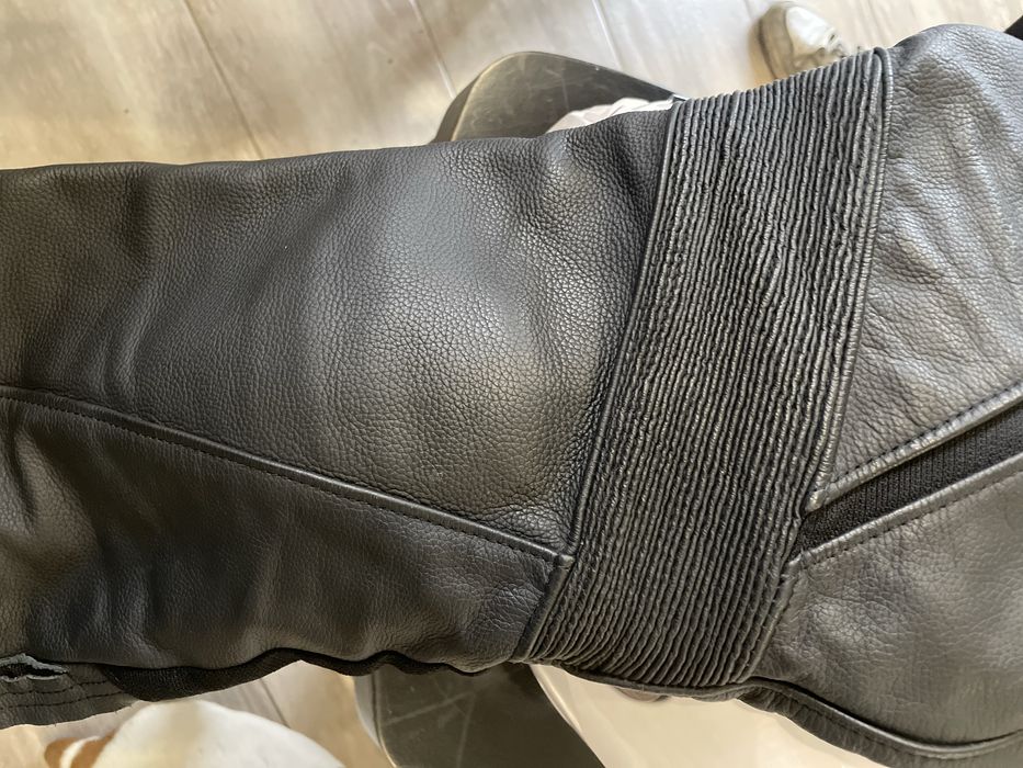 Calças Motard de pele Furygan