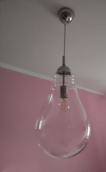 Lampa wisząca żarówka Edisona