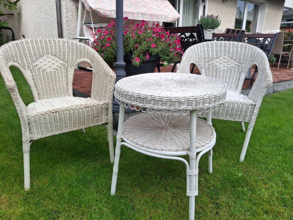 Wiklinowy Zestaw Ogrodowy