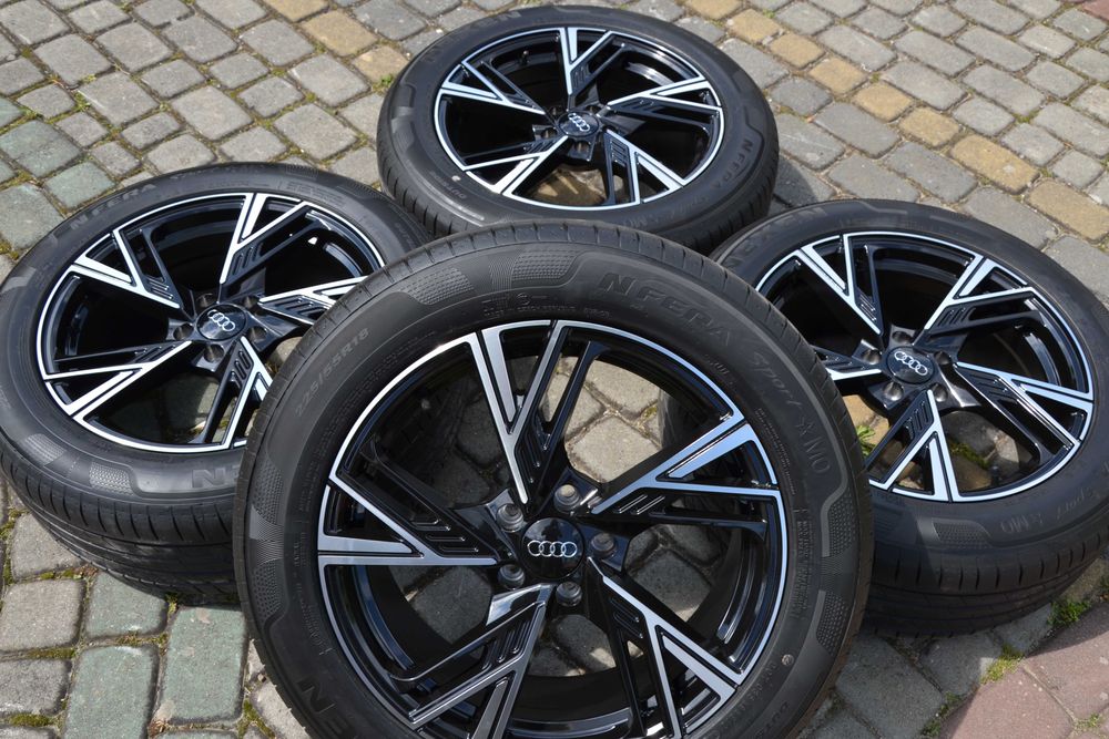 Audi A6 C8 C9 Koła Lato 225/55R18 Jak Nowe 5x112