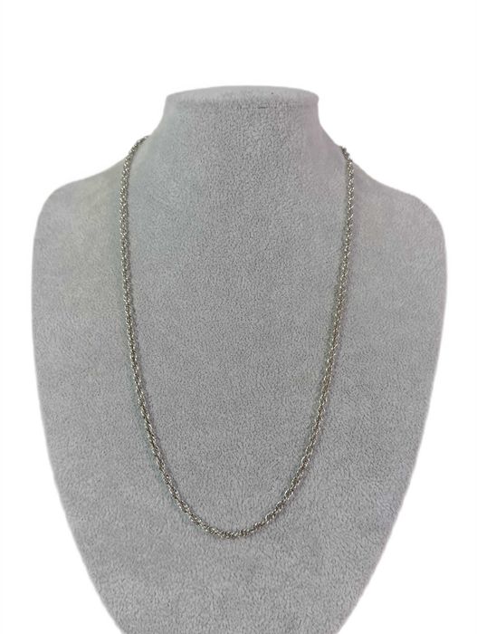 Srebrny UŻYWANY ŁAŃCUSZEK P.925 6,44G /45 CM/