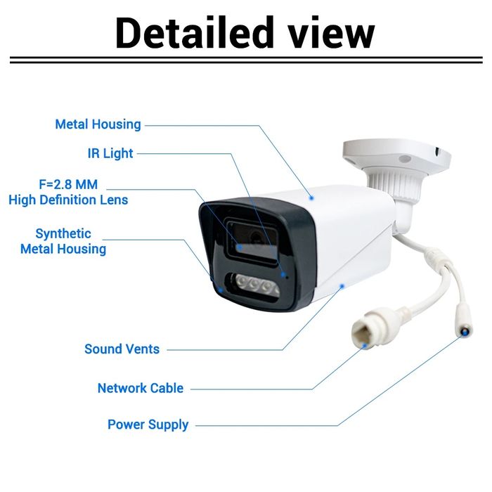 5 mp /8 мп Poe ip камера Xmeye onvif  iCSee Tuya