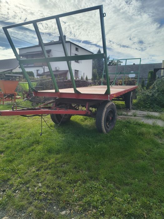 Przyczepa na bele zasław d 655