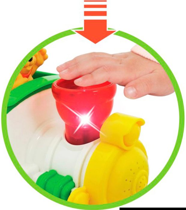Фігурки та   Паровоз Лімпопо KIDDI SMART(світло, українська мова)  Kiddieland