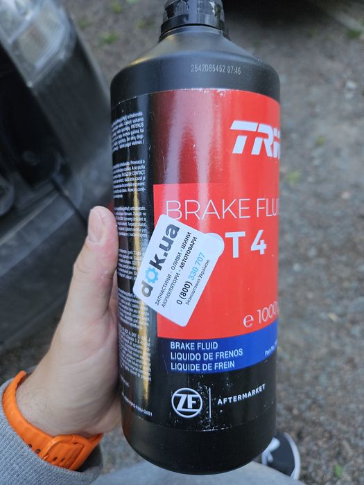 Продам гальмівну рідину TRW dot 4