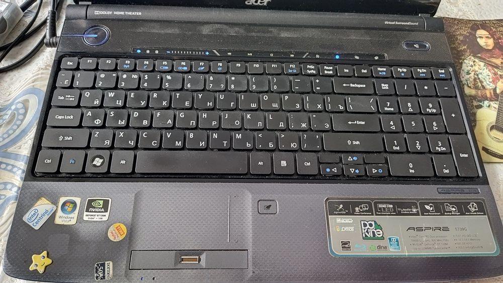 Продам ноутбук Acer Aspire 5739g б/в