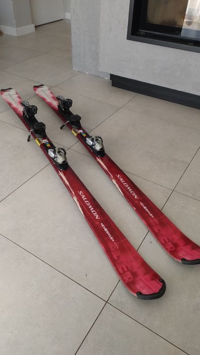 Narty zjazdowe Salomon Scrambler długość 165cm
