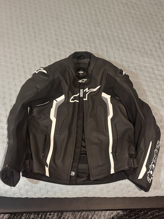 Casaco Alpinestars Missile V2 em pele – COMO NOVO