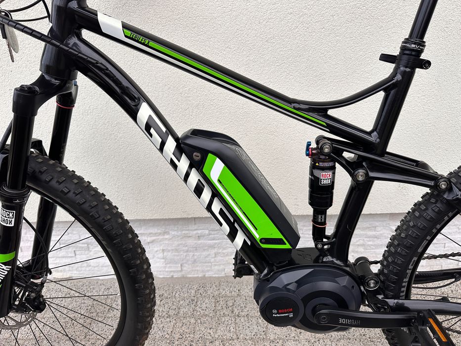 Rower GHOST Teru - wsp elektryczne Bosch, full Rock Shox, Sram GX 1x11