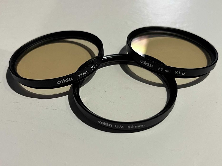 Filtros Cokin 52mm 81B e U.V.