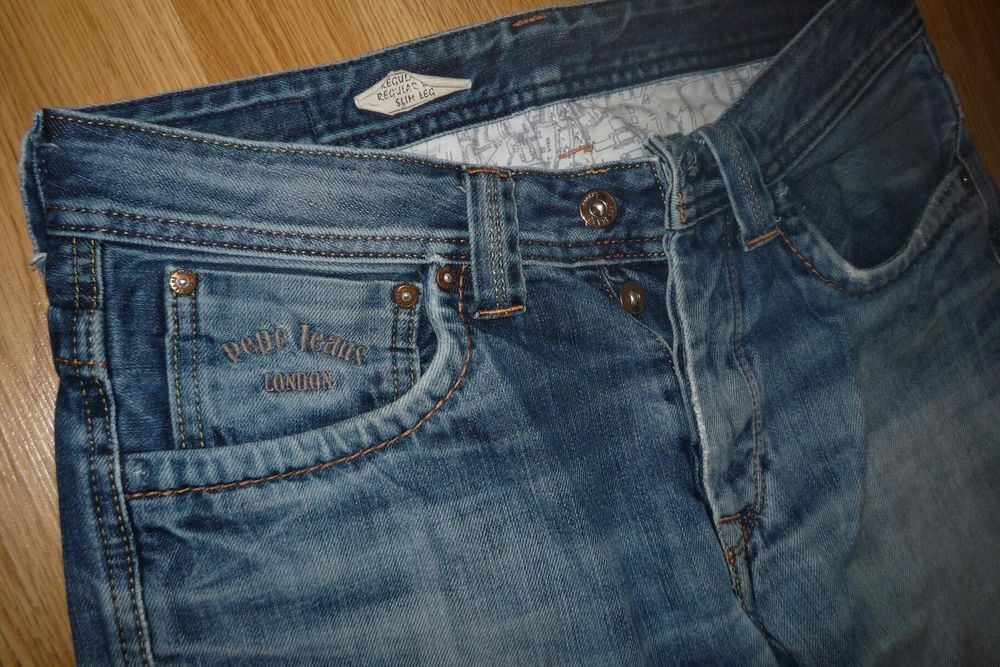 Spodnie jeans męskie roz L * Pepe London