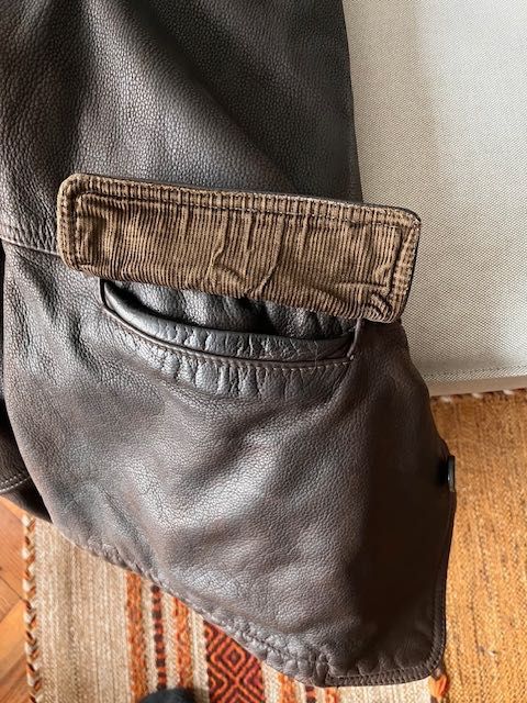 Casaco Marlboro Classics (pele de búfalo) - tamanho XL