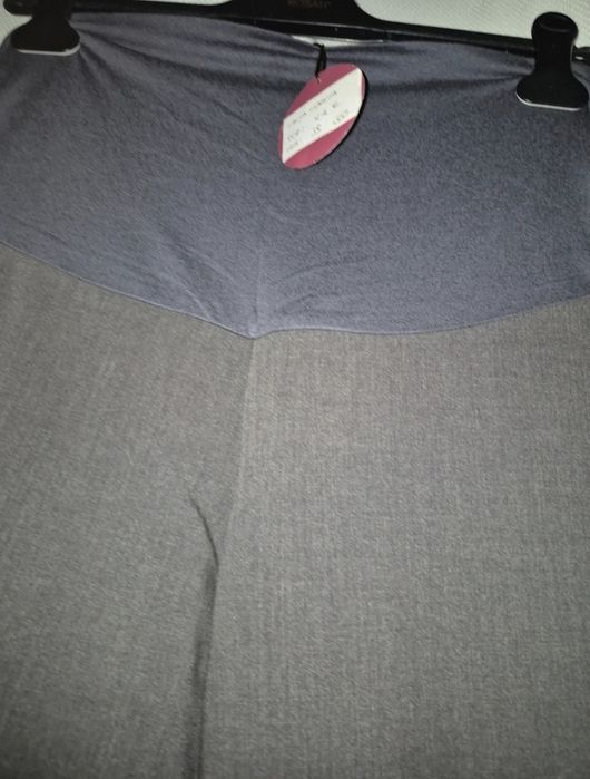Calça maternidade cinza