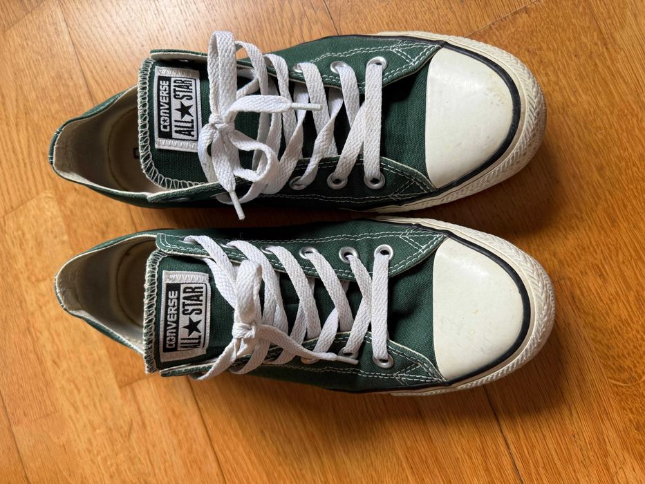 Sapatilhas / Ténis Converse All Star Low Verde T. 41.5 (UK 8 / 26.5 cm)