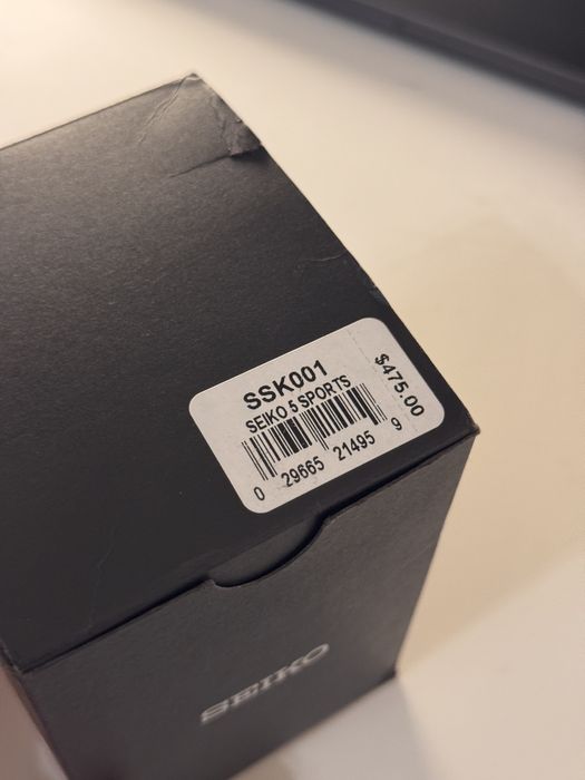 Seiko 5 Sports GMT SSK001K1 Bruce Wayne