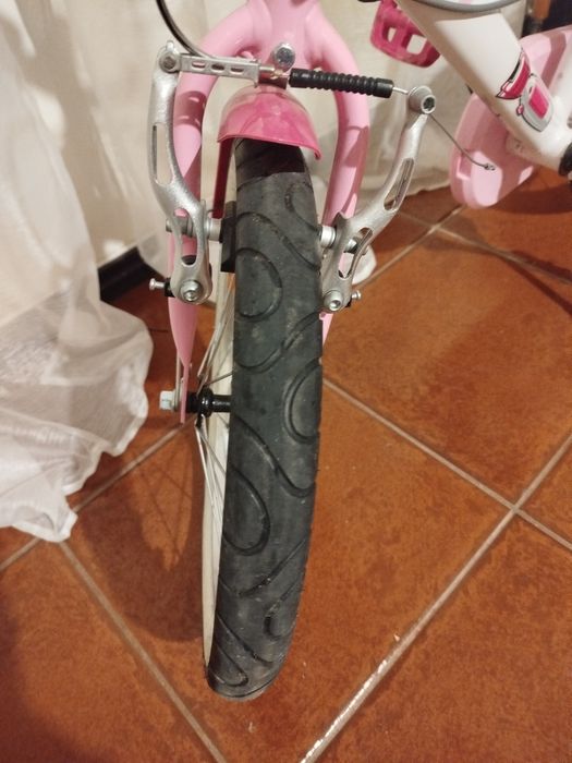 Bicicleta menina Btwin roda 16 5-8 anos