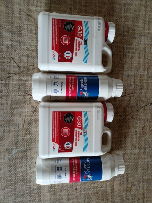 Zestaw do czyszczenia udrażniania grzejników instalacji co G30 BCI