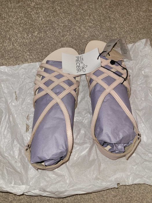 Sandały skórzane  rozmiar 38.