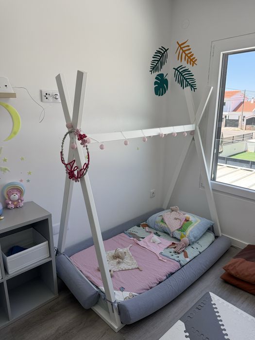 Cama tipi montessori