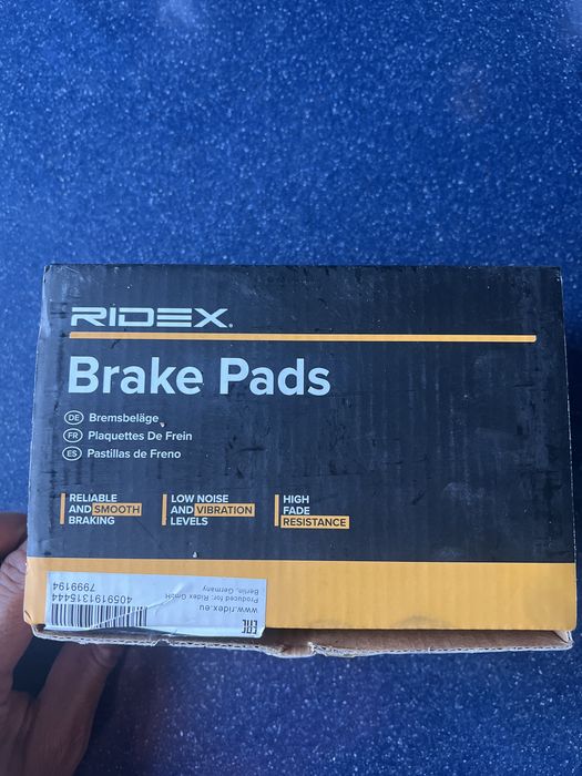 Pastilhas de Travão RIDEX 402B0046 – Novas (BMW)