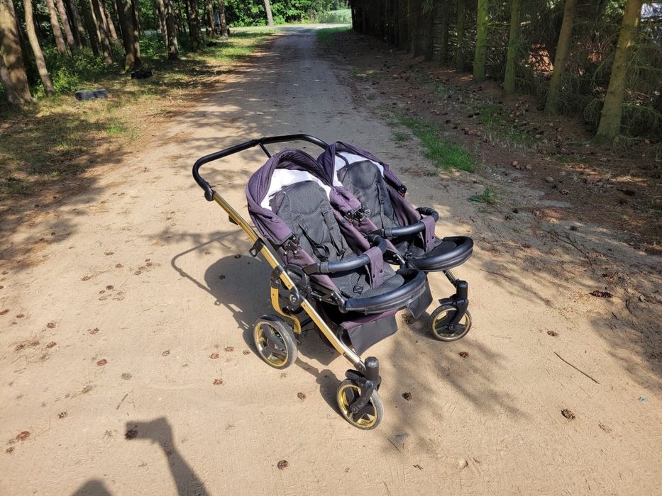 Wózek blizniaczy Junama Diamond 3w1