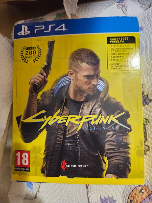 Komplet Cyberpunk 2077 na PS4 PL dubbing