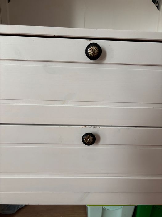 Drewniana komoda przewijak Sundvik IKEA