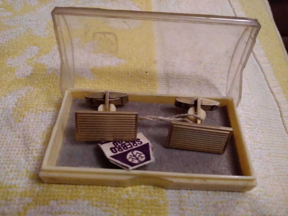 Spinki do koszuli SREBRO WARMET