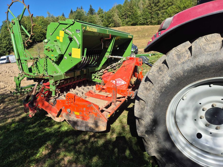Agregat Zestaw uprawowo-siewny 2.5m Kuhn HRB Hassia dka250
