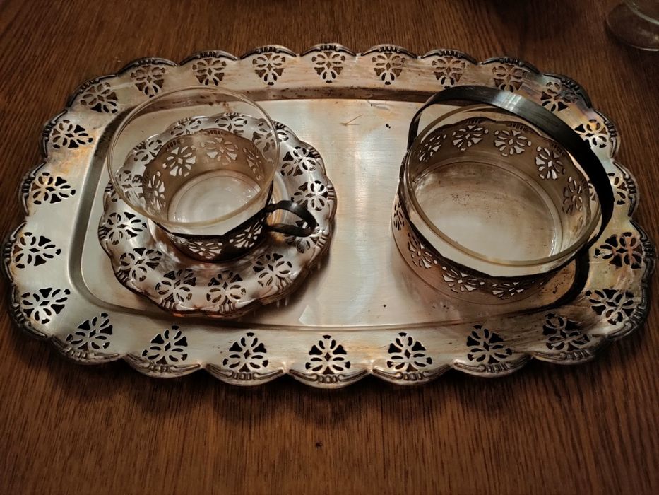 PRL zestaw do herbaty