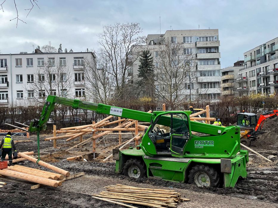 Wynajem ładowarki teleskopowej Merlo P 40.17 4t 17m prosta