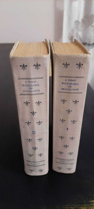 Wicehrabia De Bragelonne t 1-2 kpl Aleksander Dumas 1959