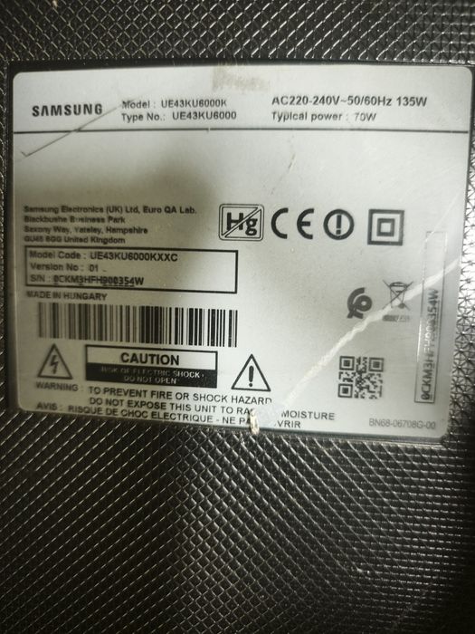 Televisão Samsung