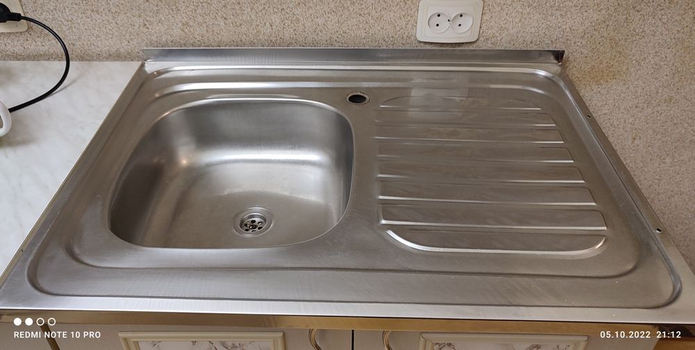 Мойка нержавійка квадратна