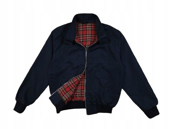Kurtka Haringtonka Męska Granatowa r. L