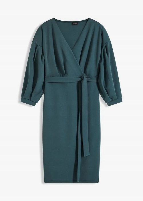 B.P.C sukienka midi kolor morski dymny ^44/46