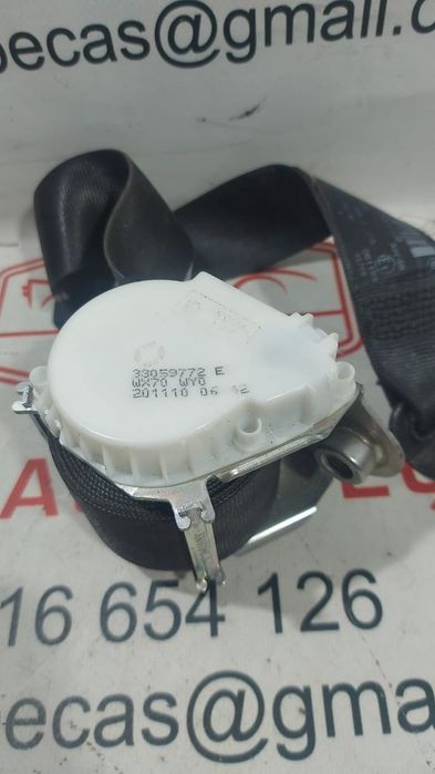 Cinto de Segurança Trás Esquerdo VW Passat B6 33059772E Original