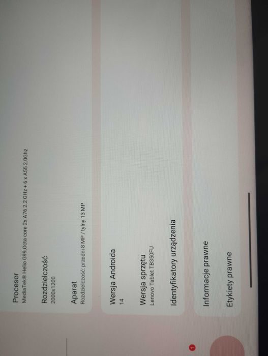 Lenovo P11 2nd Gen + klawiatura + rysik