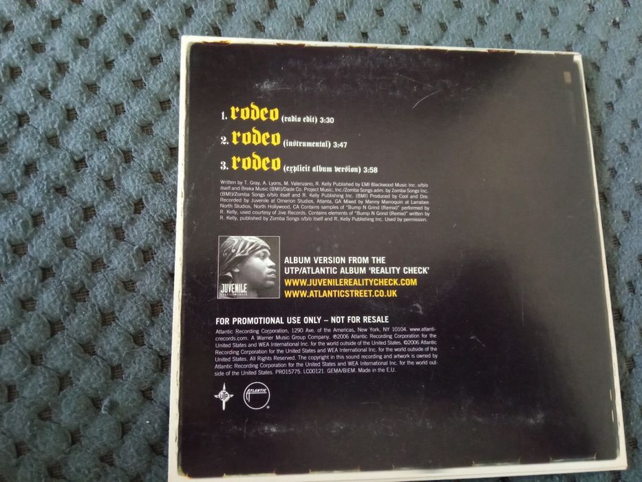 Juvenile - Rodeo singiel CD