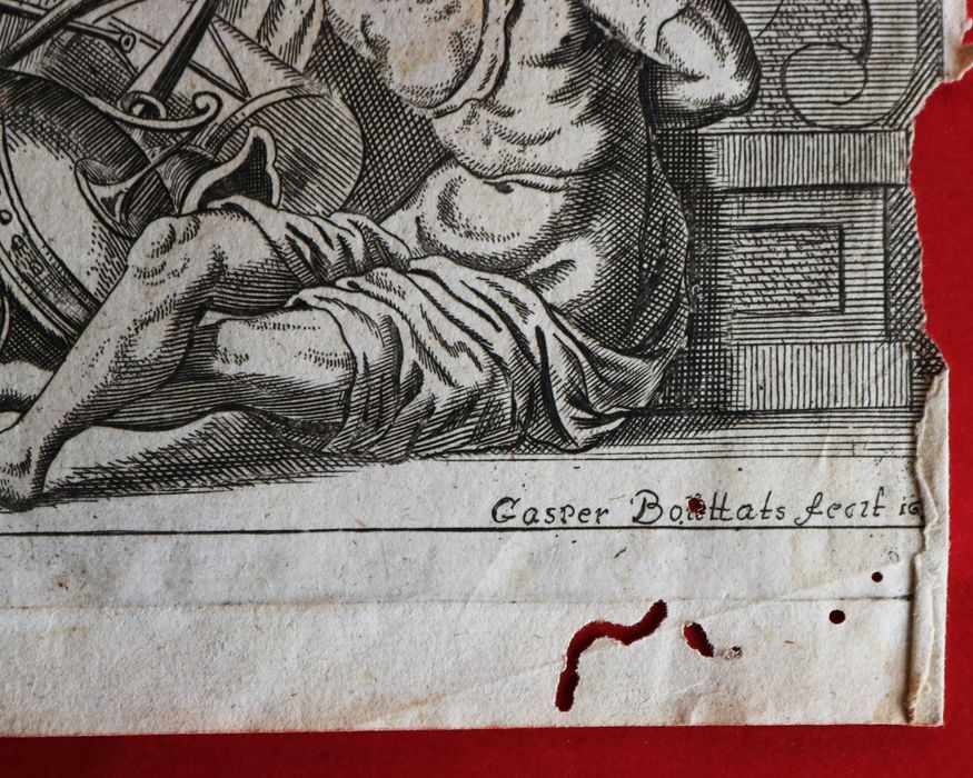 Catarina de Bragança, Rainha de Inglaterra, gravura de Bouttats, 1681