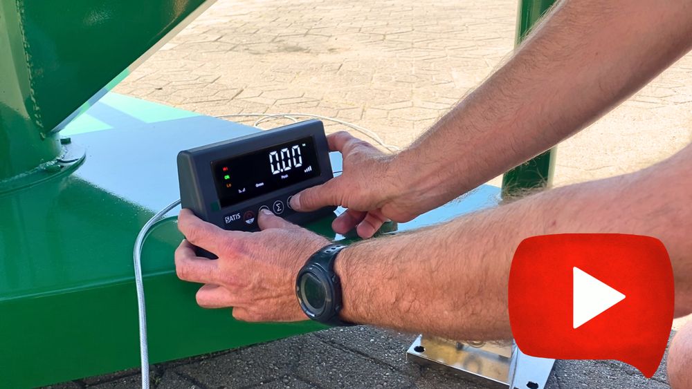 Waga pod silosy, do 15T waga zbiornikowa dokładna stalowa przemysłowa