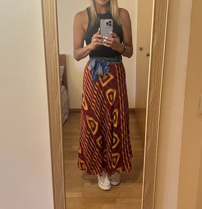 Saias novas lindas modelo envelope